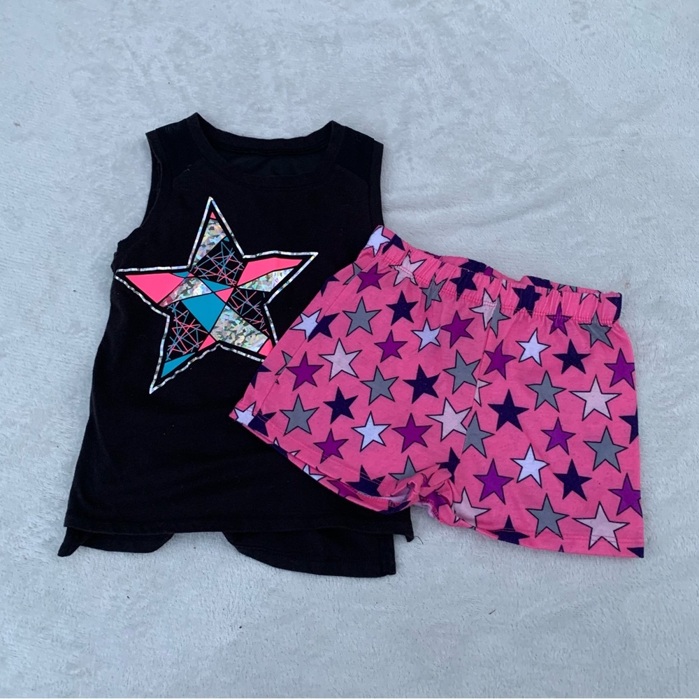 Girl’s Star Pajama Set